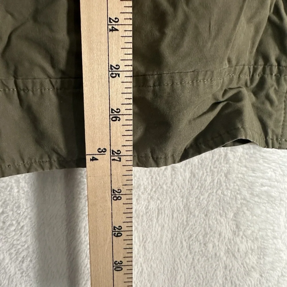 VTG Timberland Full Zip Windbreaker Jacket L Olive‎ Green Gorpcore Cabincore